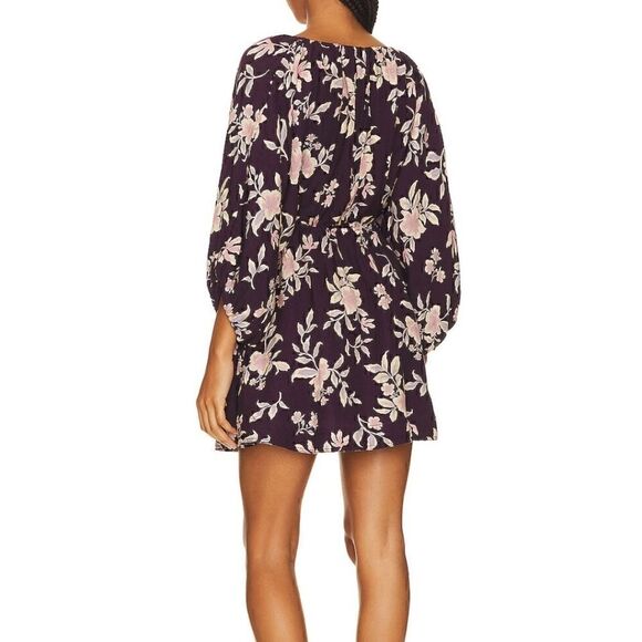 Free People Portia Floral Babydoll Mini Dress Size XS NEW - Picture 8 of 10